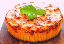Torta di maccheroni al forno maccheroni al forno